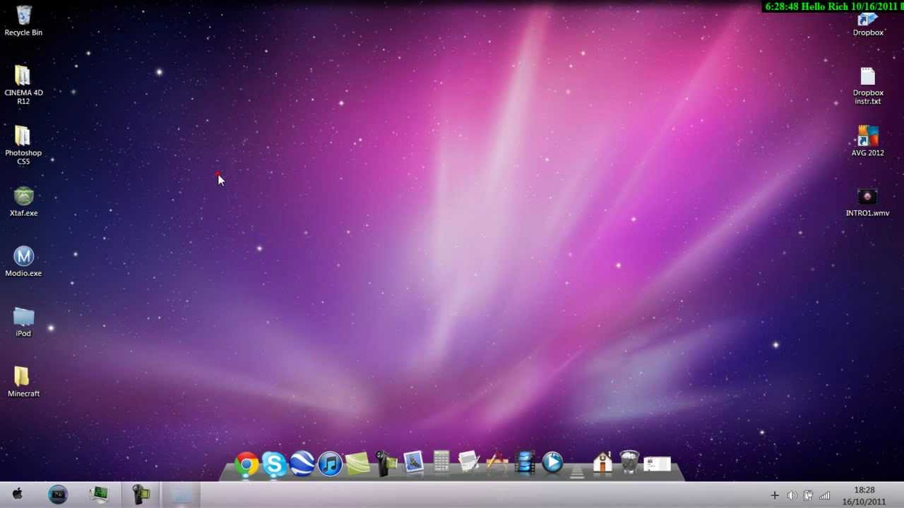 download the mac theme for windows 7